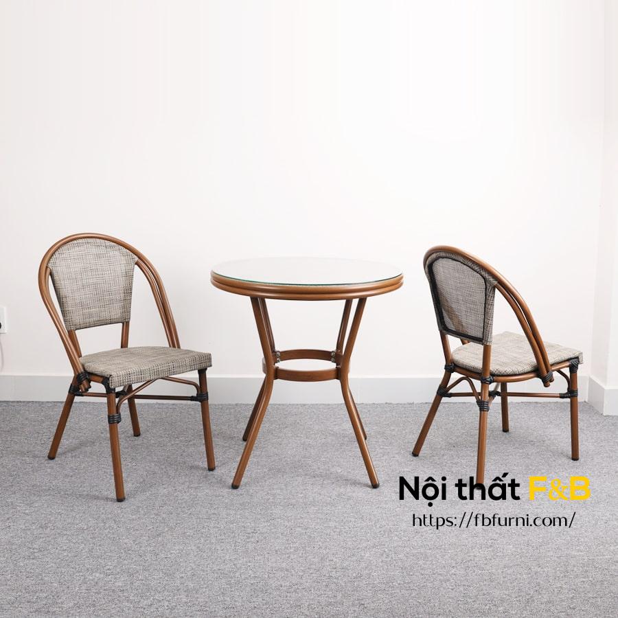 Bàn ghế quán ăn