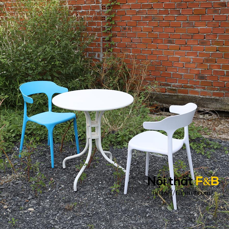 Bàn ghế cafe ngoài trời giá rẻ