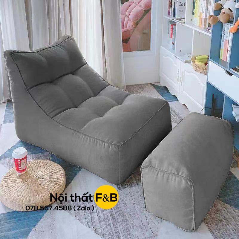 Sofa lười hạt xốp êm và thoải mái cho phòng khách, phòng ngủ SP2407